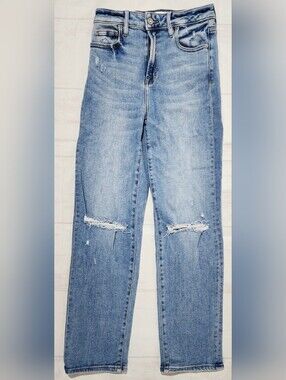 Hidden Los Angeles Size 26 Light Wash Boyfriend Jeans